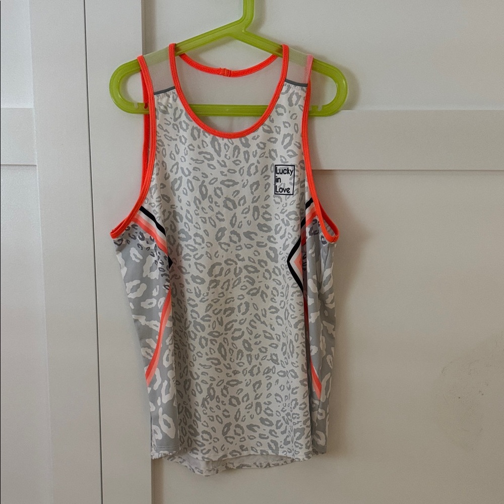 Lucky in Love kids Animal Instinct Tank - tennis or golf